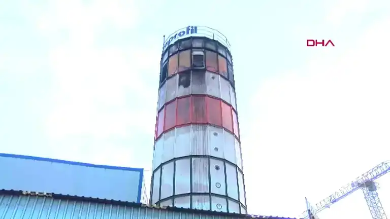 Kahramankazan'da Ahşap Fabrikası Yangını Söndürüldü