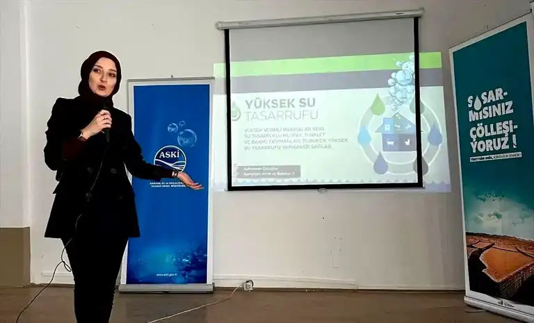 Köy Okullarında Su Tasarrufu Eğitimi Başladı