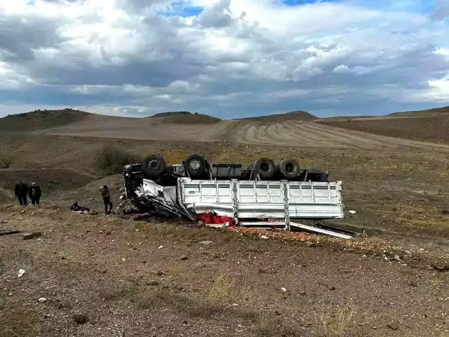 Polatlı'da Kamyon Kazası: 5 Yaralı